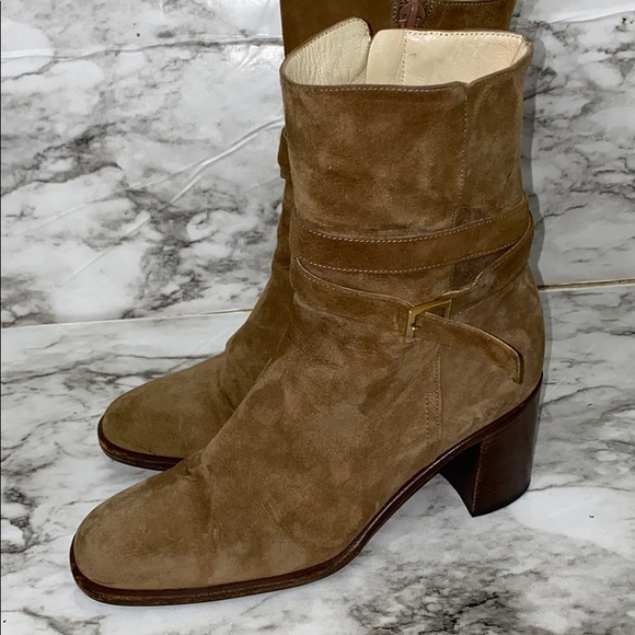 Bally women’s boots brown suede size 7.5 - Picture 5 of 8